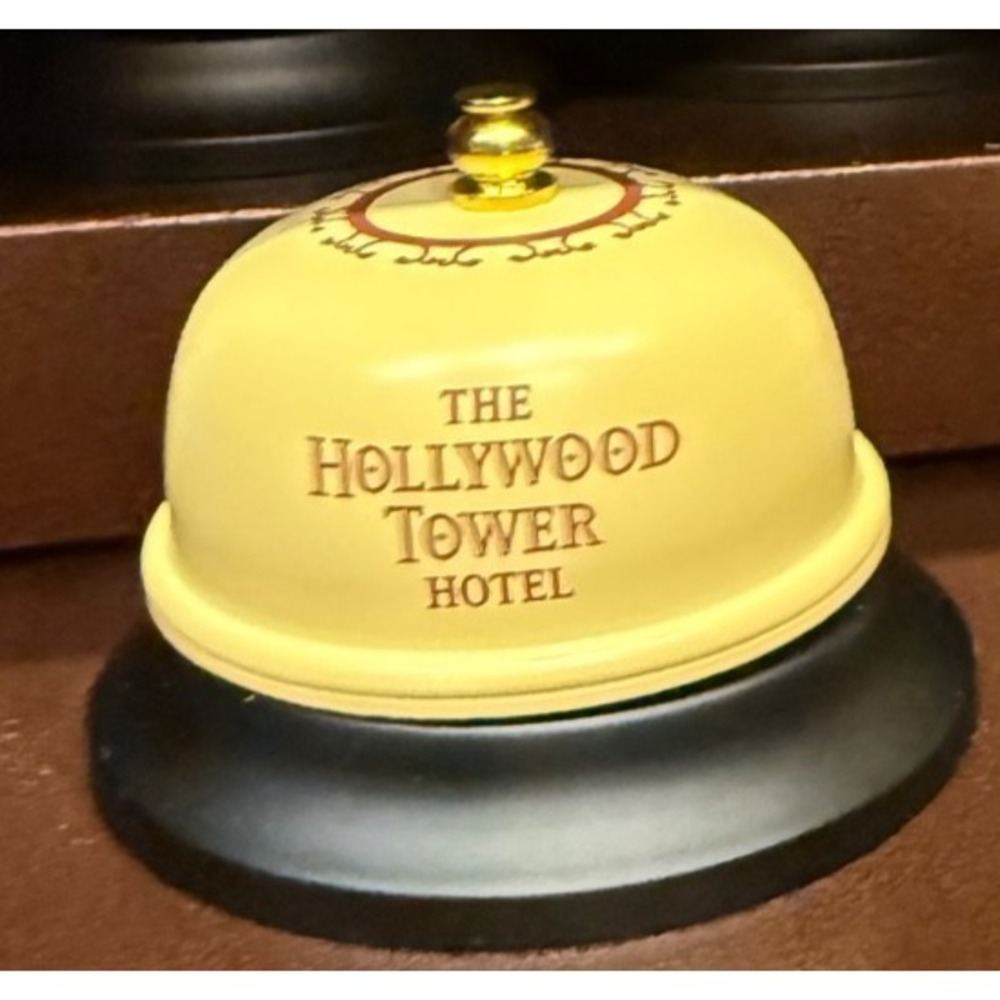 Disney Parks Hollywood Tower Of Terror Hotel HTH Front Desk Bell NEW